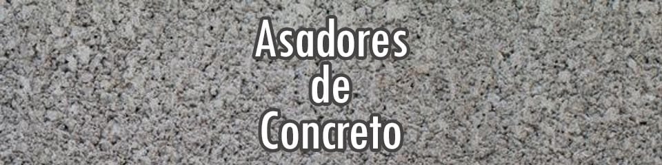 Asador de Concreto | Fotos de Modelos y Diseños, Como Construir, Ventajas y Beneficios