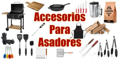 Accesorios para prender asadores de carbón