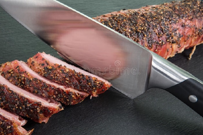 accesorio para cortar carnes asadas
