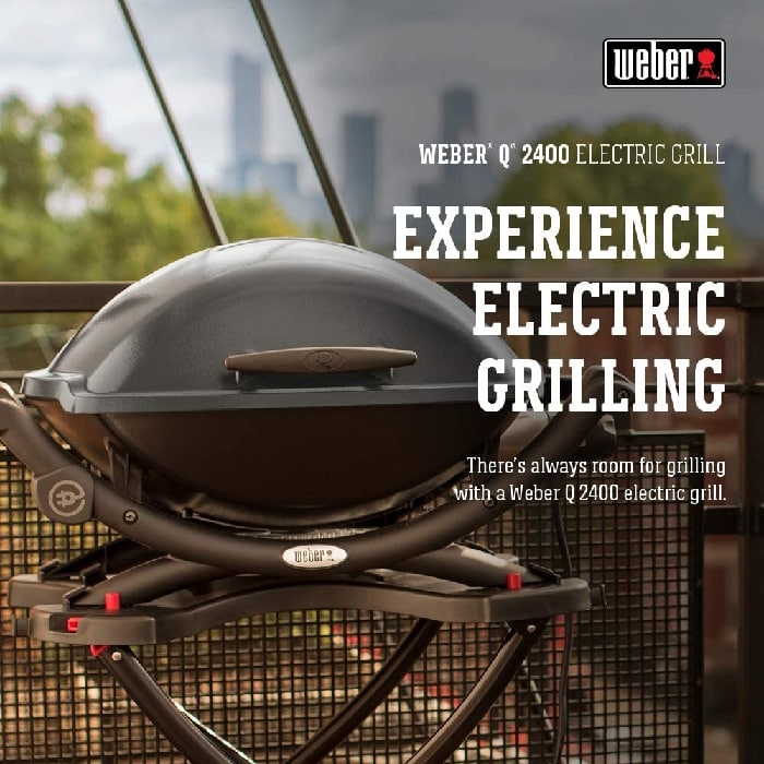 Asador Weber Eléctrico Q 2400