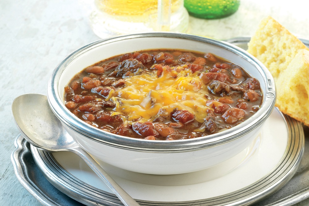 Receta Chili con carne a la cerveza y frijoles