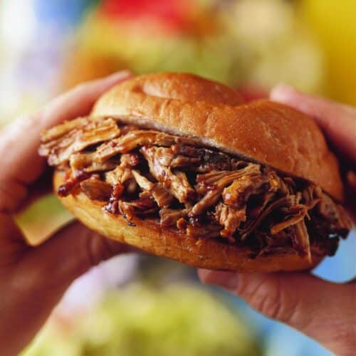 Receta Pulled pork con vinagreta de chile